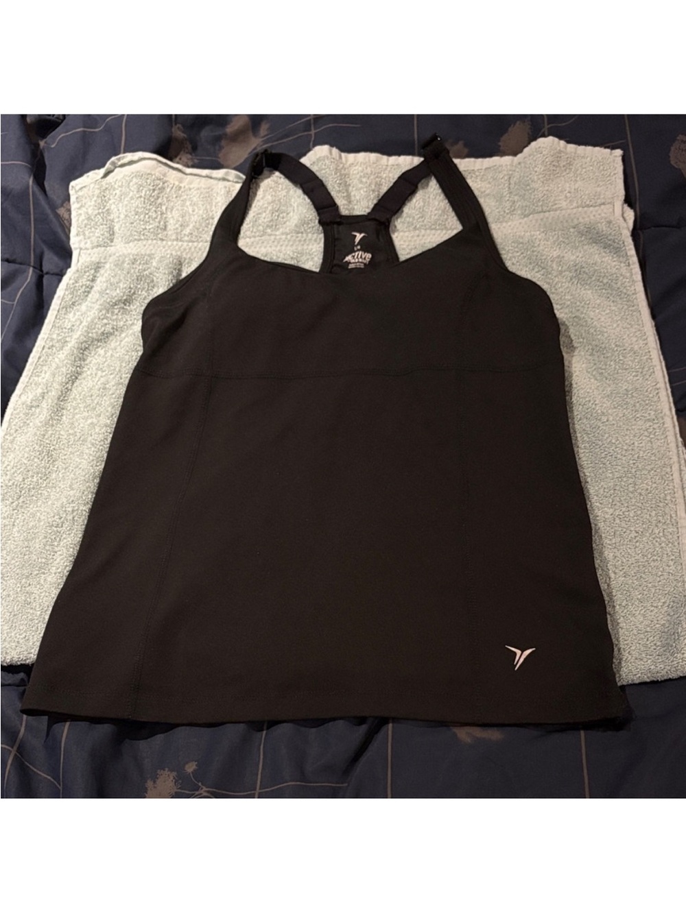 EUC Old Navy Active Black Athletic Tank Top - size L